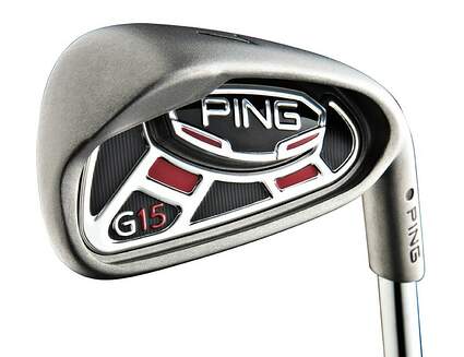 Ping G15 Iron Set 4-PW Ping TFC 100I Graphite Soft Regular Right Handed Black Dot 37.0in